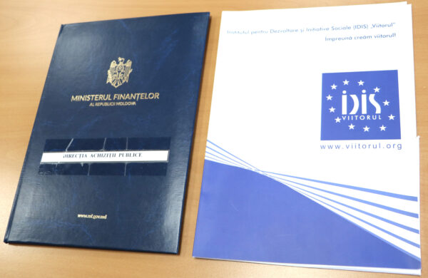 PTF's Local CSO Partner IDIS and the Ministry of Finance Signed a Cooperation Agreement to Improve the Transparency and Efficiency of the Public Procurement Process in Moldova